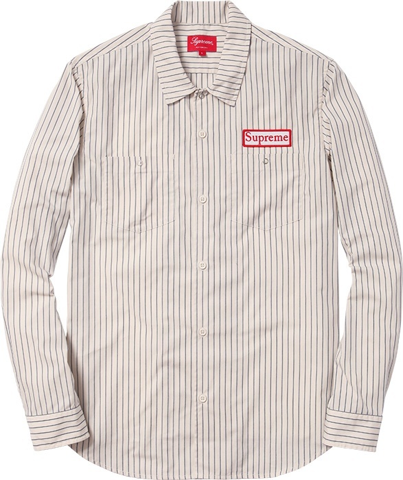 Striped Work Shirt view 2